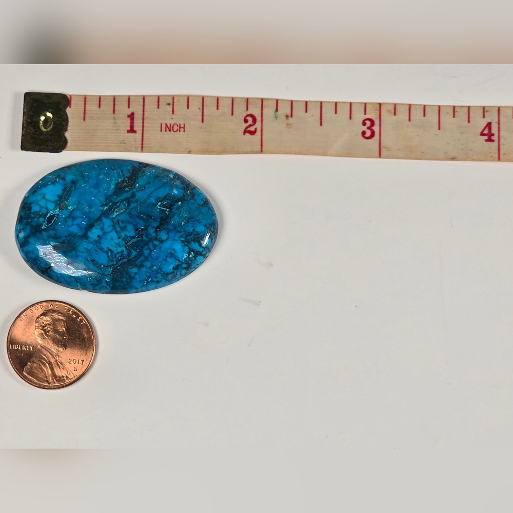 Turquoise Stone for ring,bracelet or pendant - Picture 5 of 5